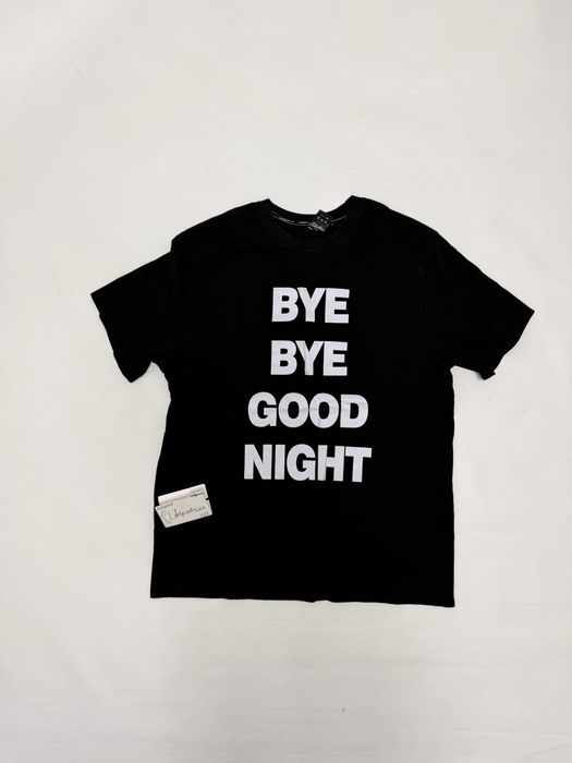футболка Number Nine Bye bye good night S M L