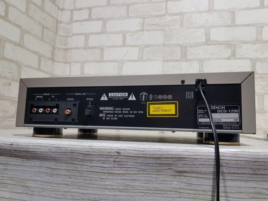 Пульт! Програвач CD дисків DENON DCD-1290, б/у з Німеччини