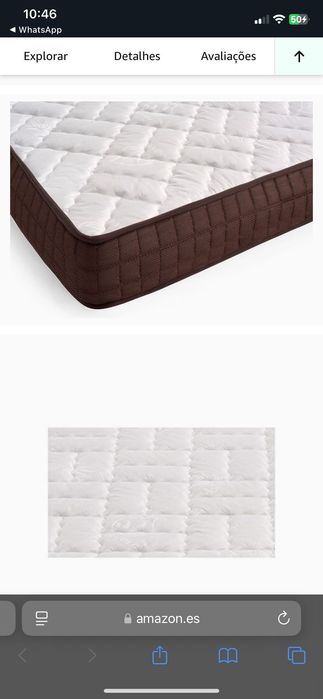 Colchão praticamente novo