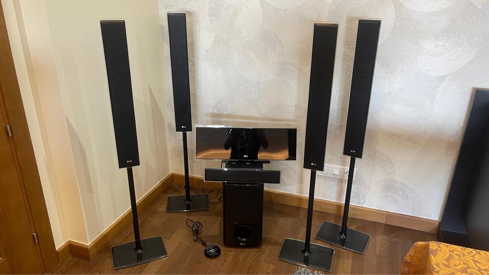 Sistema Home Cinema LG Blu-Ray 3D