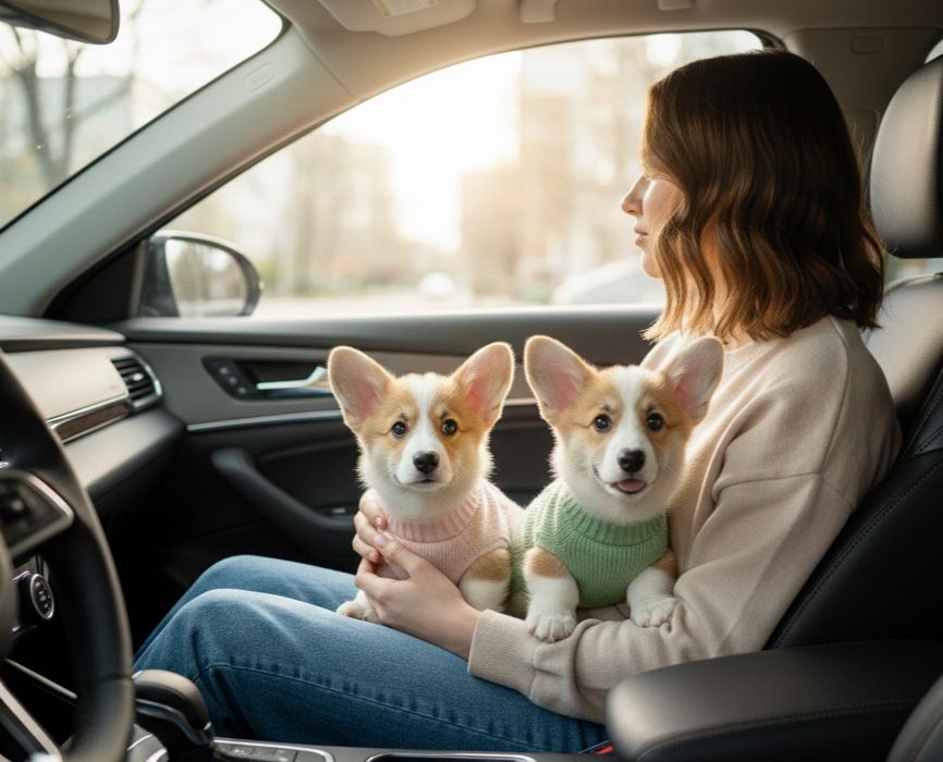 Маленькі коргі бобтейл — щасливі цуценята у люблячі руки