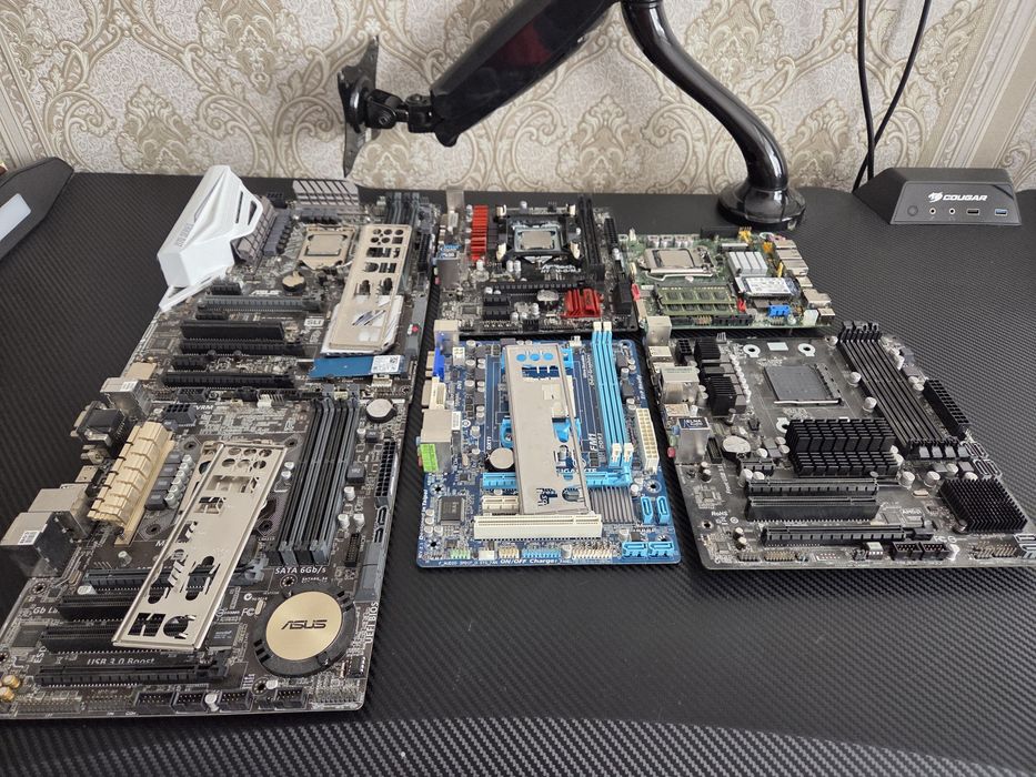 ЛОТ із материнський плат і процесорів intel core i7 6700 i5 7600K 6шт