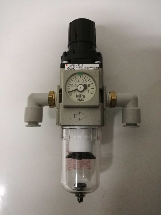 Filtro SMC regulador de pressão ideal para compressores.