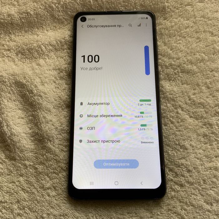 Samsung A21S. В отличном состоянии