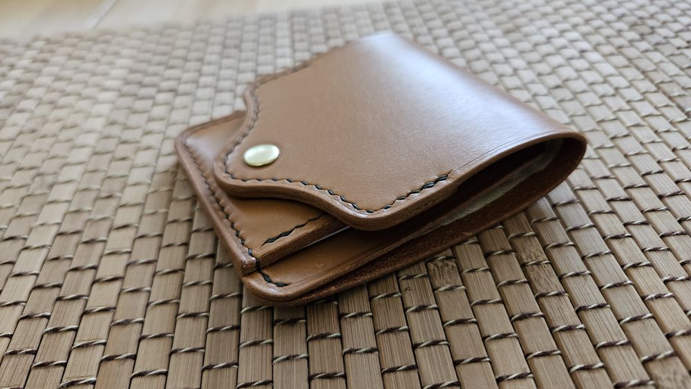 Borubar Skóroszyj - elegancki mini portfel ze skóry