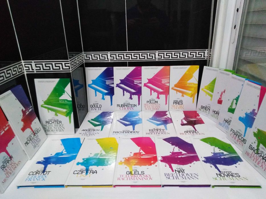 21 Cds duplos com Livro colecção - O Grande Piano Completa.