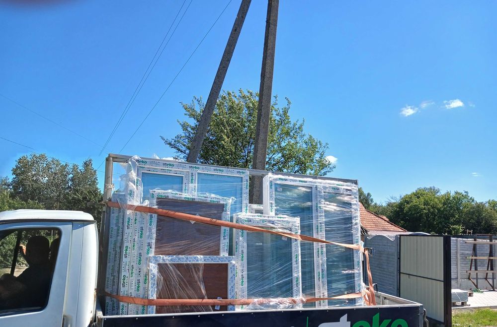 АКЦІЯ -40% Вікна Двері пластикові сантехнічні 700х2000