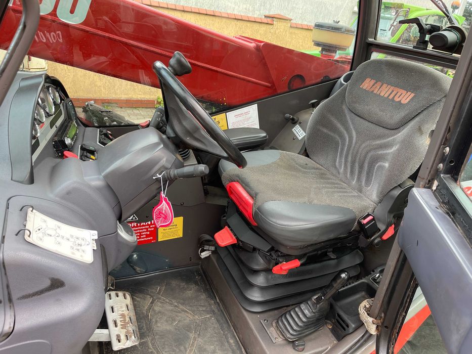 Ładowarka teleskopowa Manitou MLT 627 TURBO*Niska i wąska 2.20 M szeroka i wysoka*2013 ROK*Piękna*Joystick,4X4*TYLKO 5800 MTG*Bardzo ładny stan!