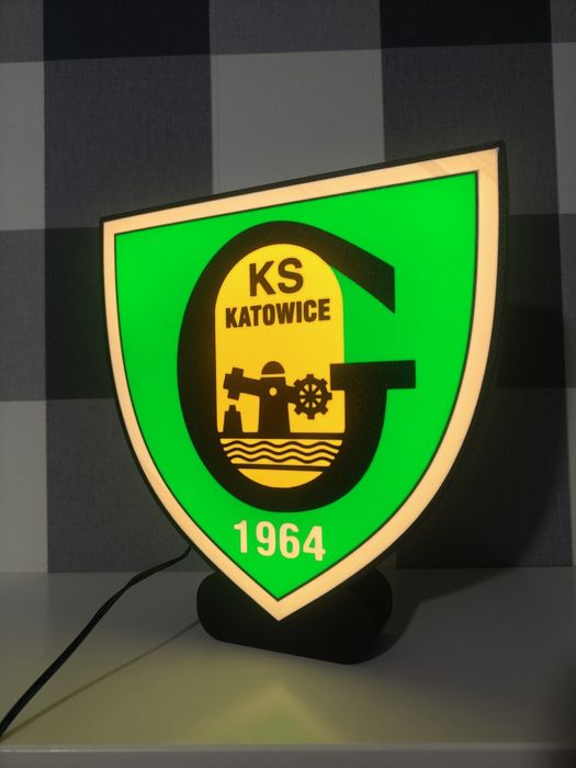 Lampka, lampa, lightbox GKS Katowice