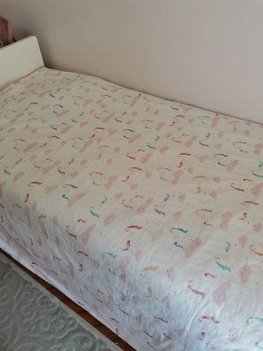 Capa edredon 90x190cm