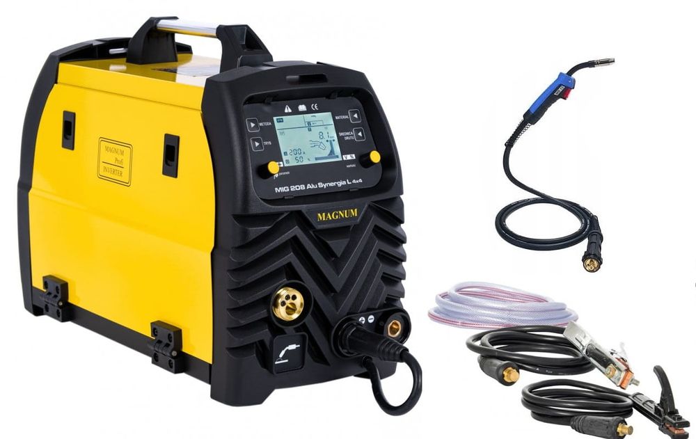 Magnum MIG 208 Alu Synergia 4x4 Spawarka inwerterowa 5w1