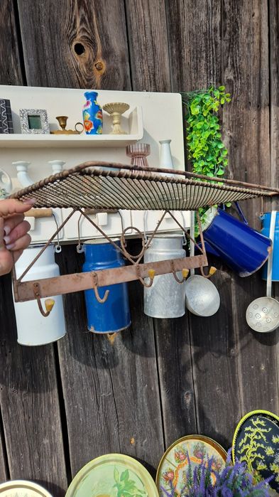 Kanka dzban imbryk czajnik bańka durszlak donica  emalia naczynia emal