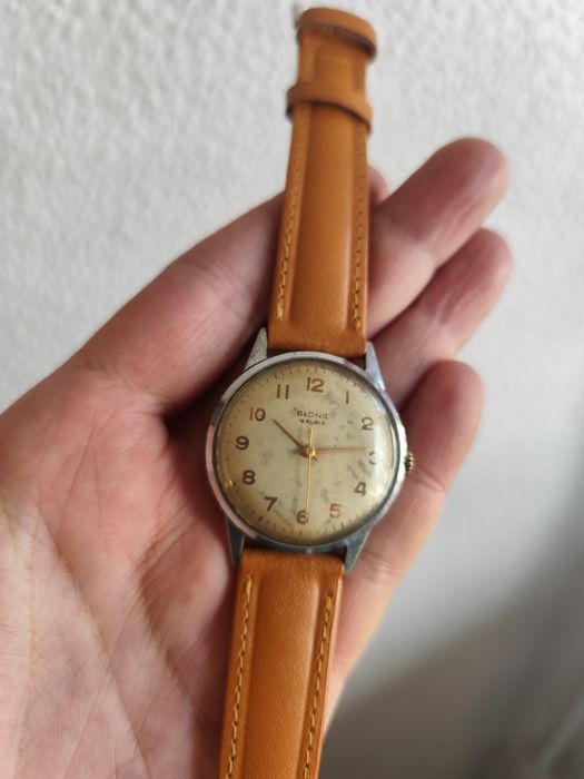 Zegarek błonie vintage retro prl mechaniczny