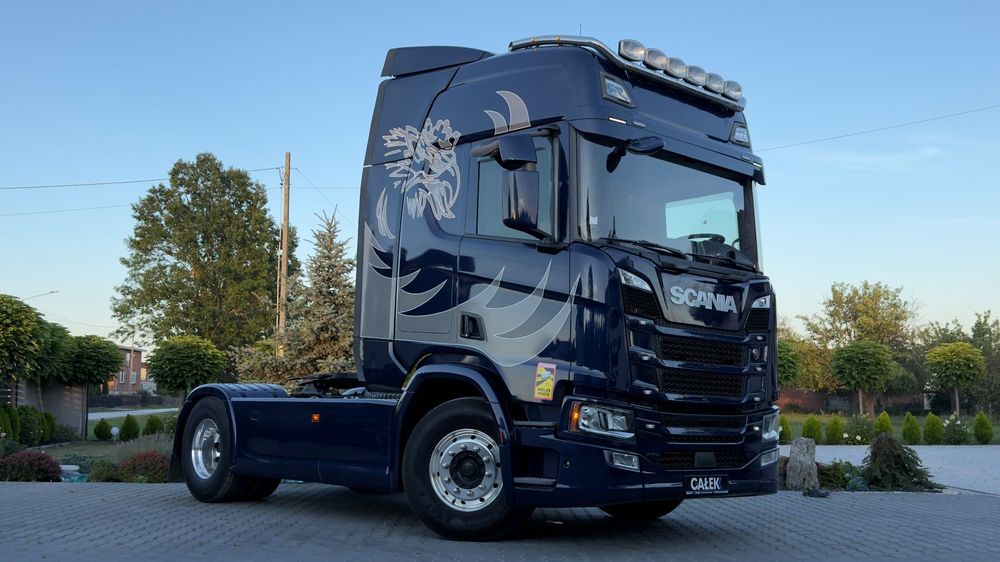 Scania R500 l IMPORT FRANCJA l 6X ALCOA l FULL LED l METALIK  Scania