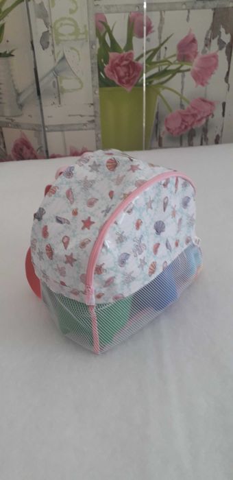 Mochila de praia em rede