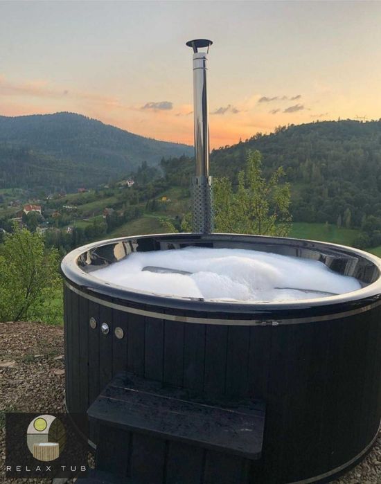 Чан джакузи. Карпатський чан. Офуро. Спа купель