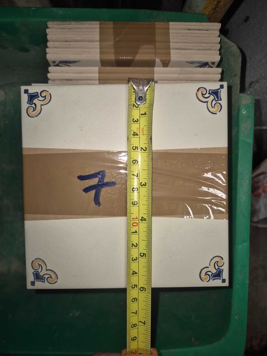 Lote 17 Azulejos (15x15 cm) – Ideais para Decoração + Oferta Extra