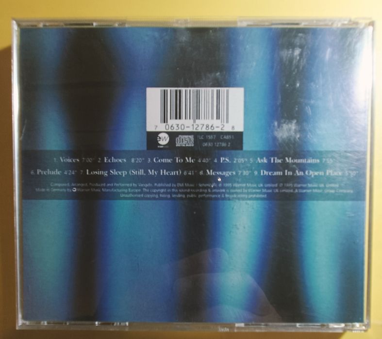CD  -  Vangelis...