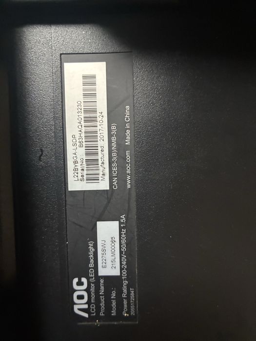 Monitor AOC, uzywany