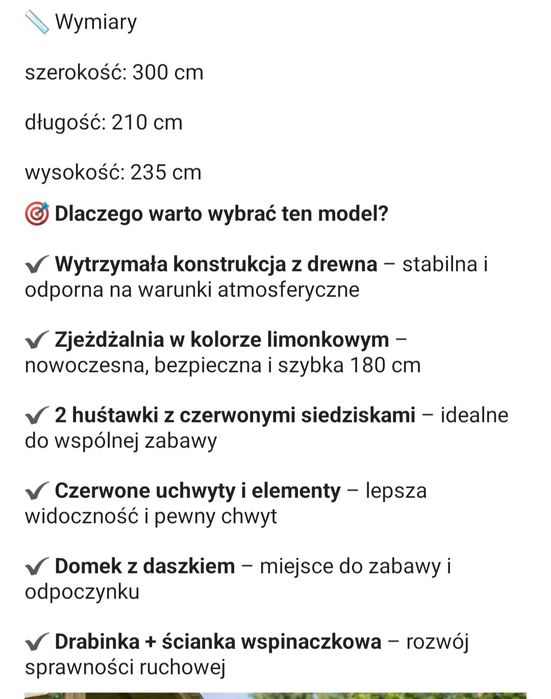 Plac zabaw dla dzieci
