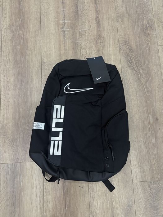 plecak czarno srebny nike elite 35l nowy z metka