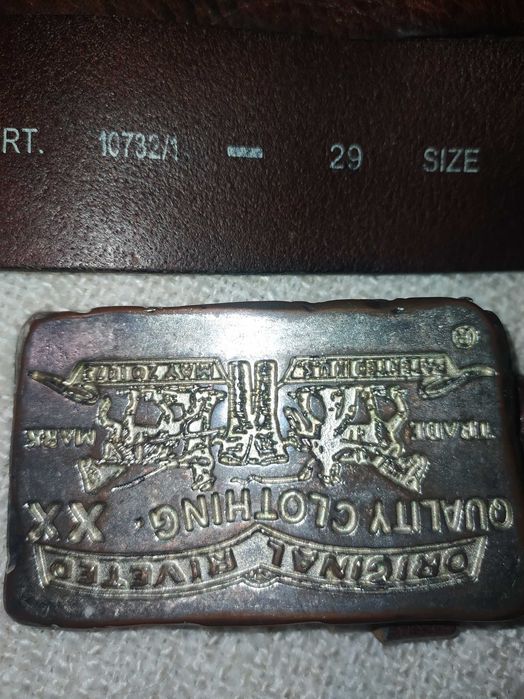 Ремінь чоловічий Levis вінтаж