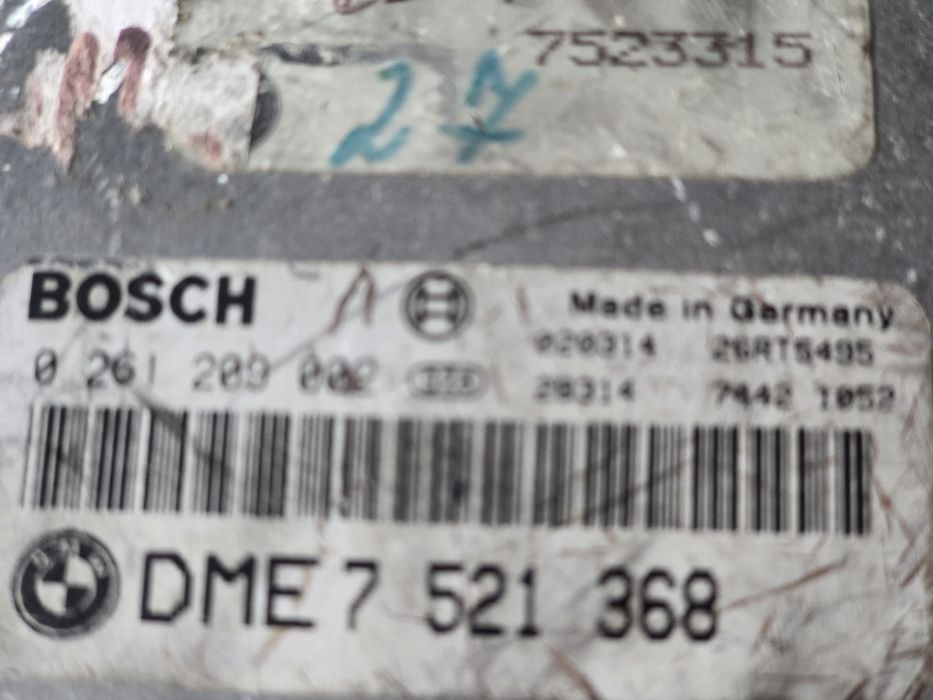 Centralina de motor  DME BMW Serie 7 e65 e66 745i 735i  2001- EPC OEM