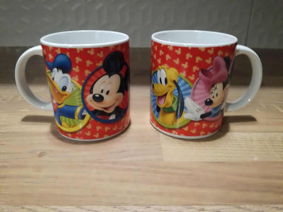 kubki Disney dziecięce 2 szt porcelana