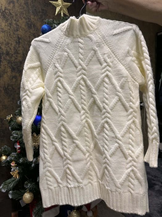 Платье туники вязаные