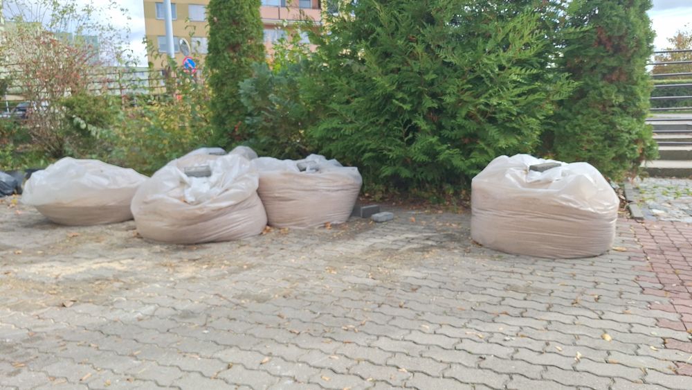 Trocina sosnowa za darmo zostało 5 worków