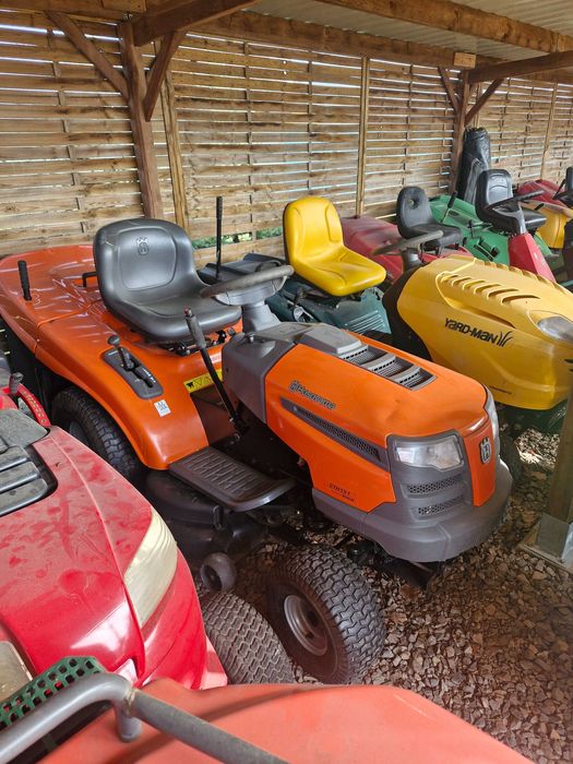 Kosiarka traktorek Husqvarna CTH151 15hp pompa automat
