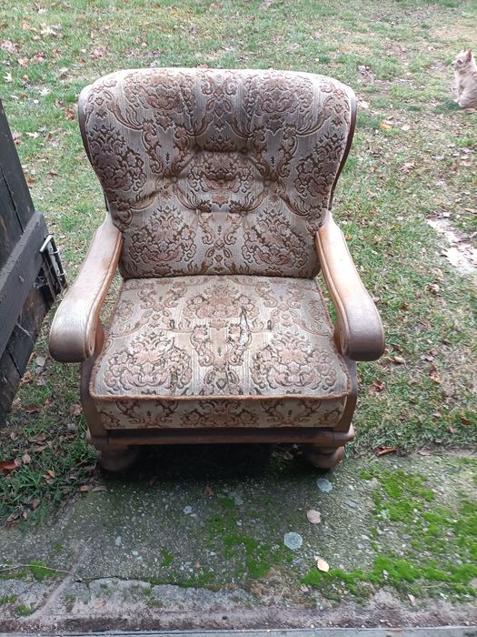 Fotel  dębowy  Ludwik 16