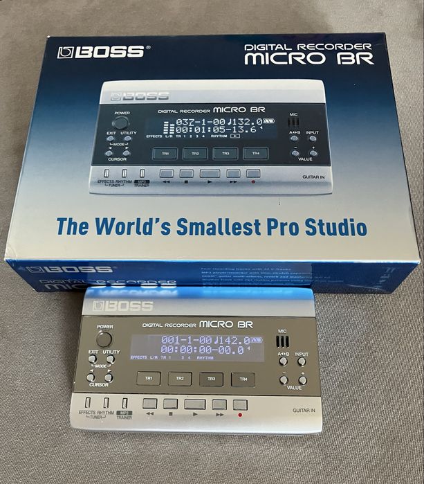 Boss micro br - podręczne studio nagrań.