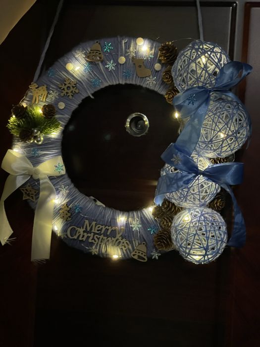 Різдвяний вінок/Новорічний вінок