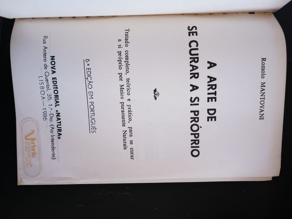 A arte de se curar a si próprio