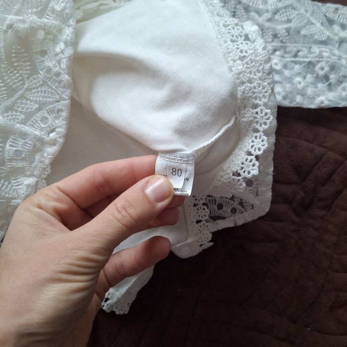 Боді мереживо білий