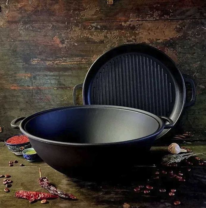 Узбекський чавунний казан на 8л,12л,15л,18л від виробника Казани