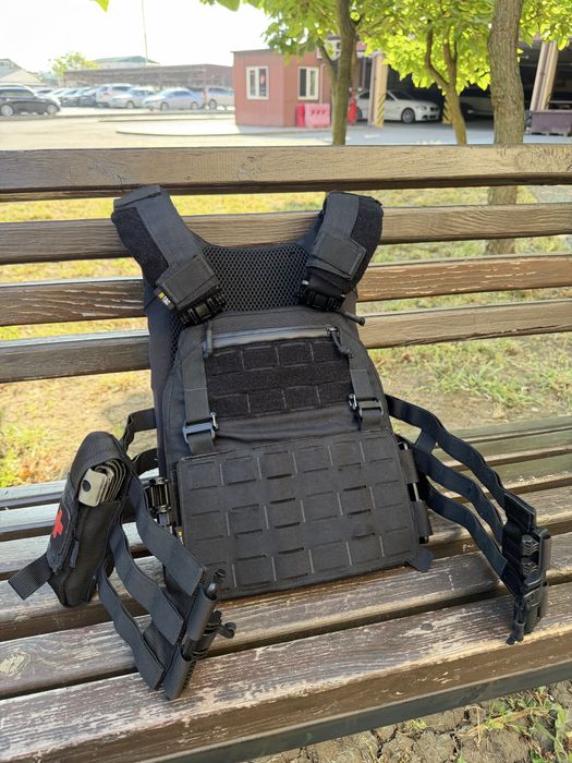 Плитоноска M-Tac Cuirass FAST QRS Black
