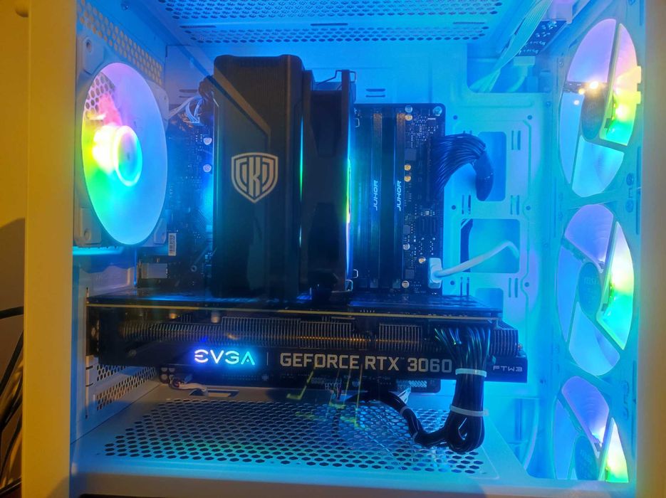 PC Gaming i5 11400F • RX 5700 XT 8GB • 16GB 3600 •1TB SSD• ARGB Branco