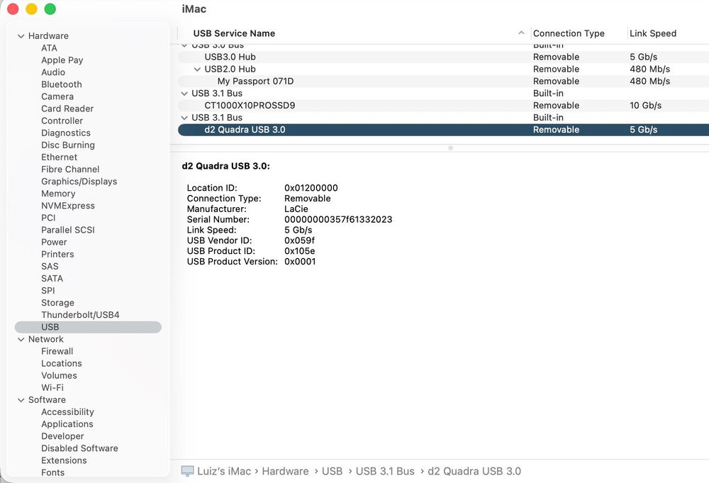 Disco Rígido LaCie 5T