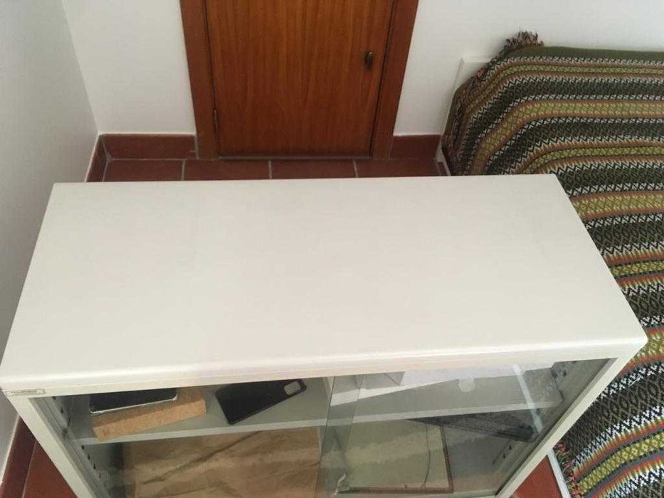 Armário Escritório com vidro