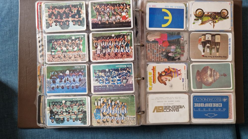 Calendários de colecção dos anos 80