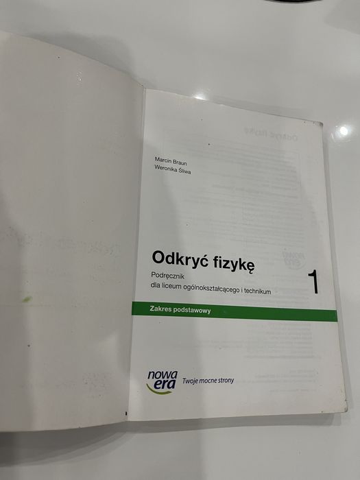 Odkryć fizyke 1 zakres podstawowy