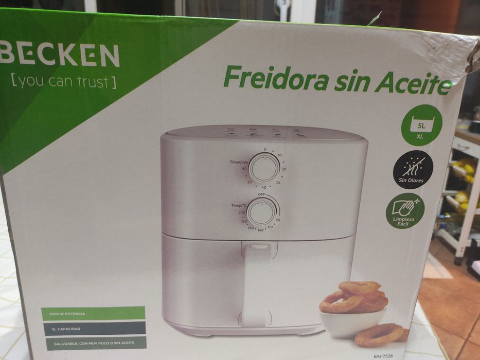 Air fryer Becken 5L com garantia