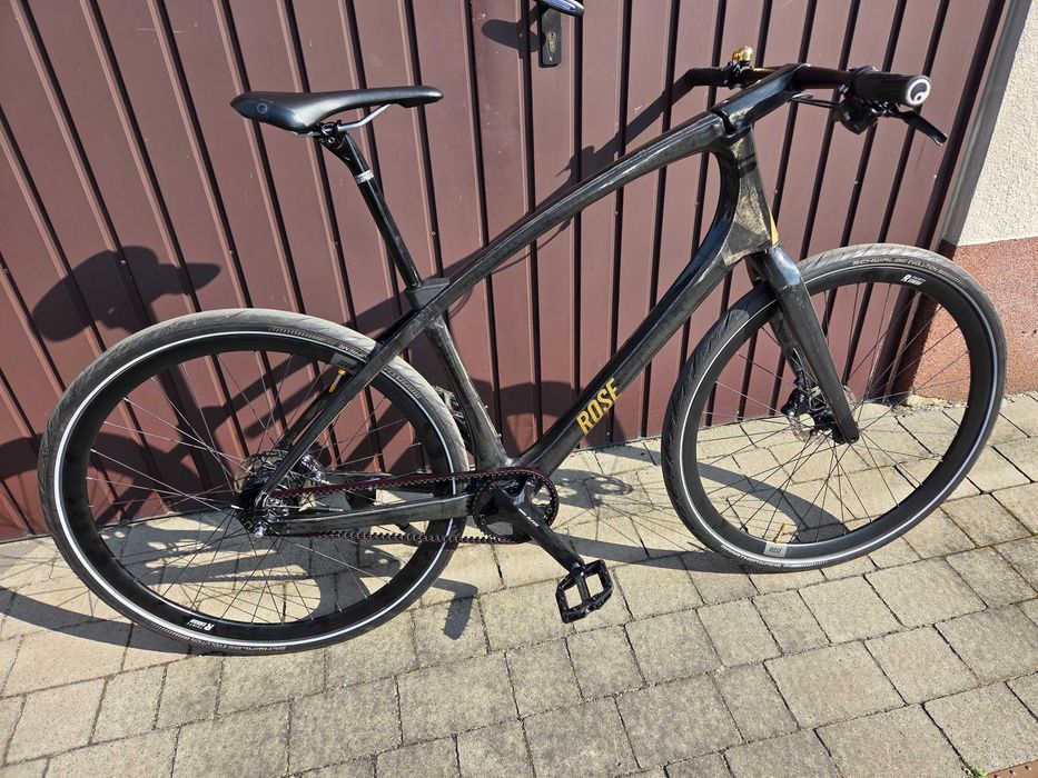 Rose CPTL carbon karbonowy rower na pasku Gates CDX Alfine 11