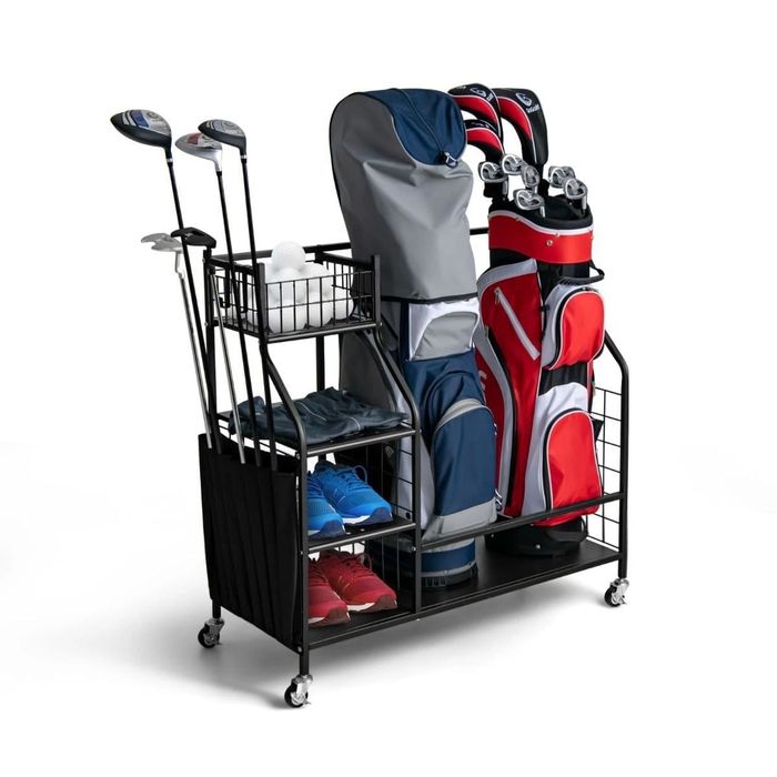 Organizer na akcesoria golfowe, wózek golfowy