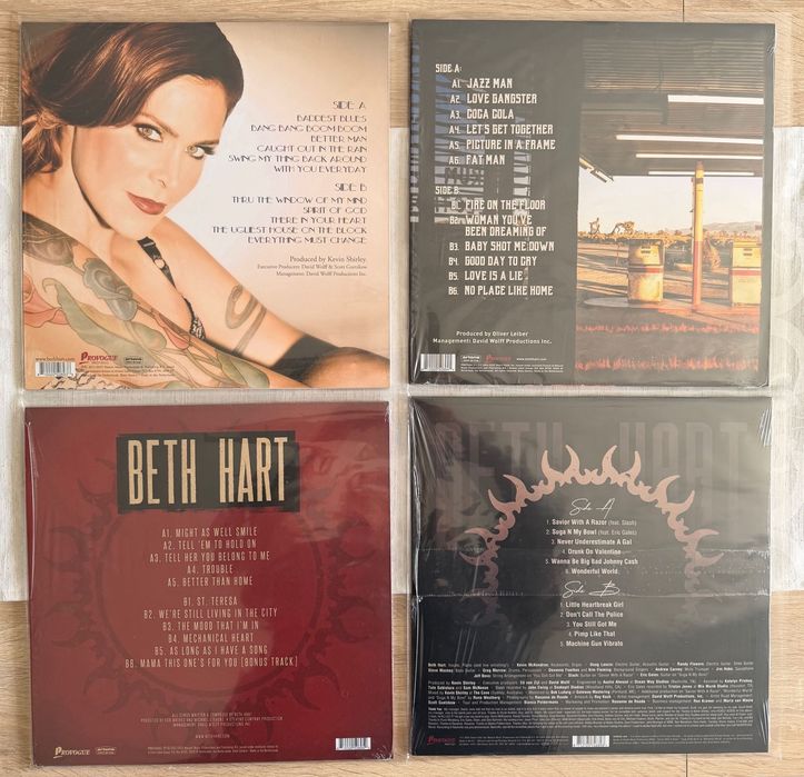 Beth Hart- zestaw 4 albumów Winyl NOWE