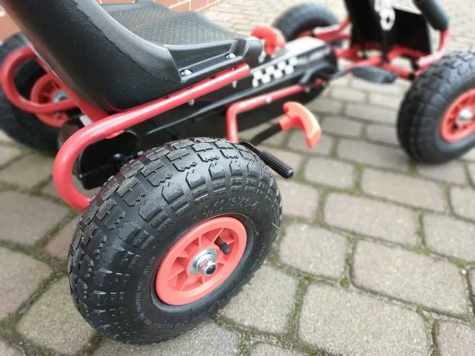 Gokart dla Dziecka Na pedały  Pompowane Koła - Mocna Rama -  NOWE