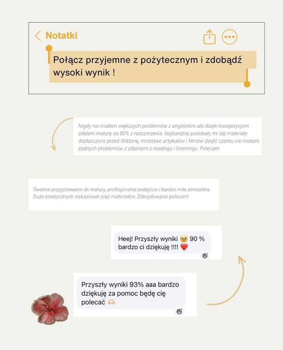 Korepetycje Angielski - Matura, Egzamin Ósmoklasisty, Konwersacje