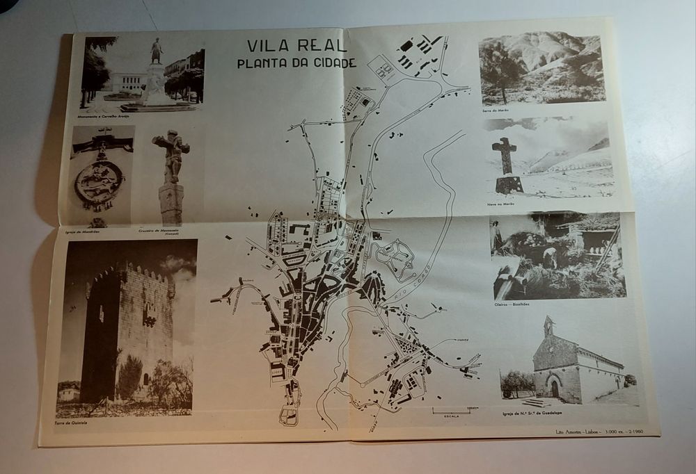 Vila Real - Roteiro ROTEP | Incluí Mapa Desdobrável